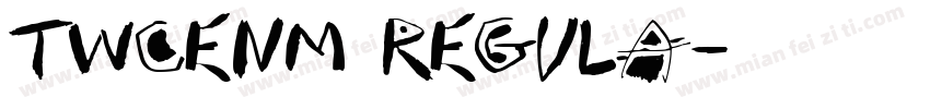 TwCenM Regula字体转换